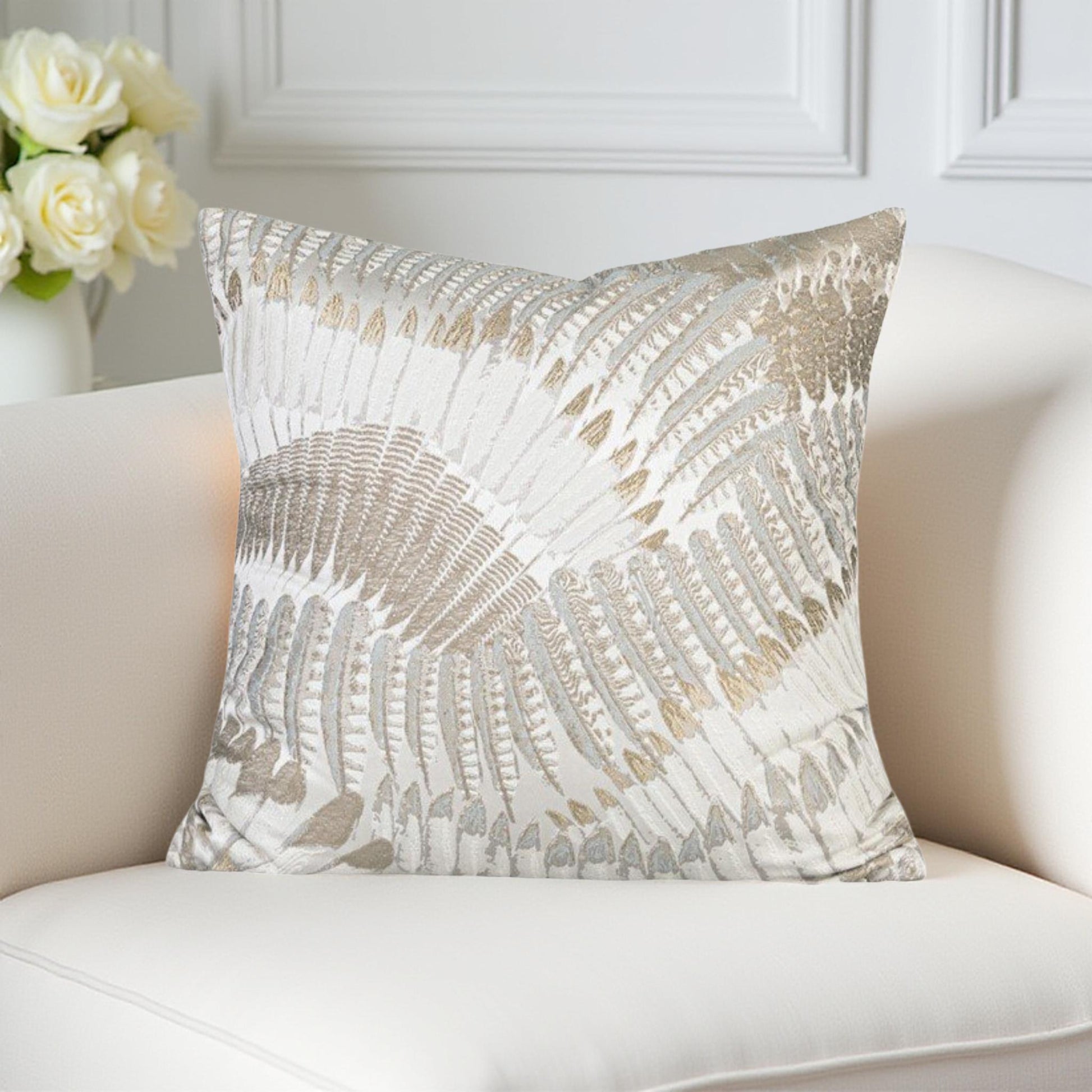 MILEA Prydnadskudde 45×45 cm – Modern Skandinavisk Design