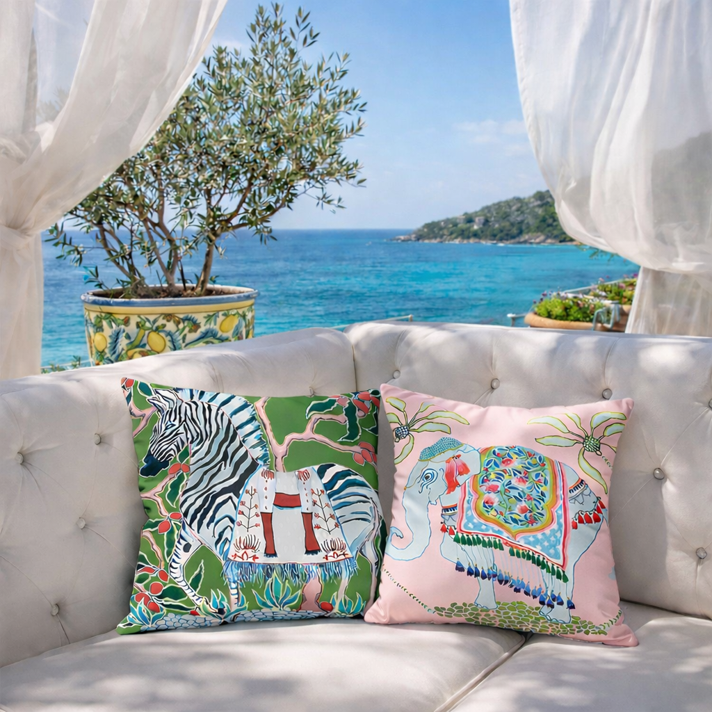 WILD GARDEN COLLECTION - Dekorativa kuddfodral med unika motiv – 45x45 & 50x50 cm