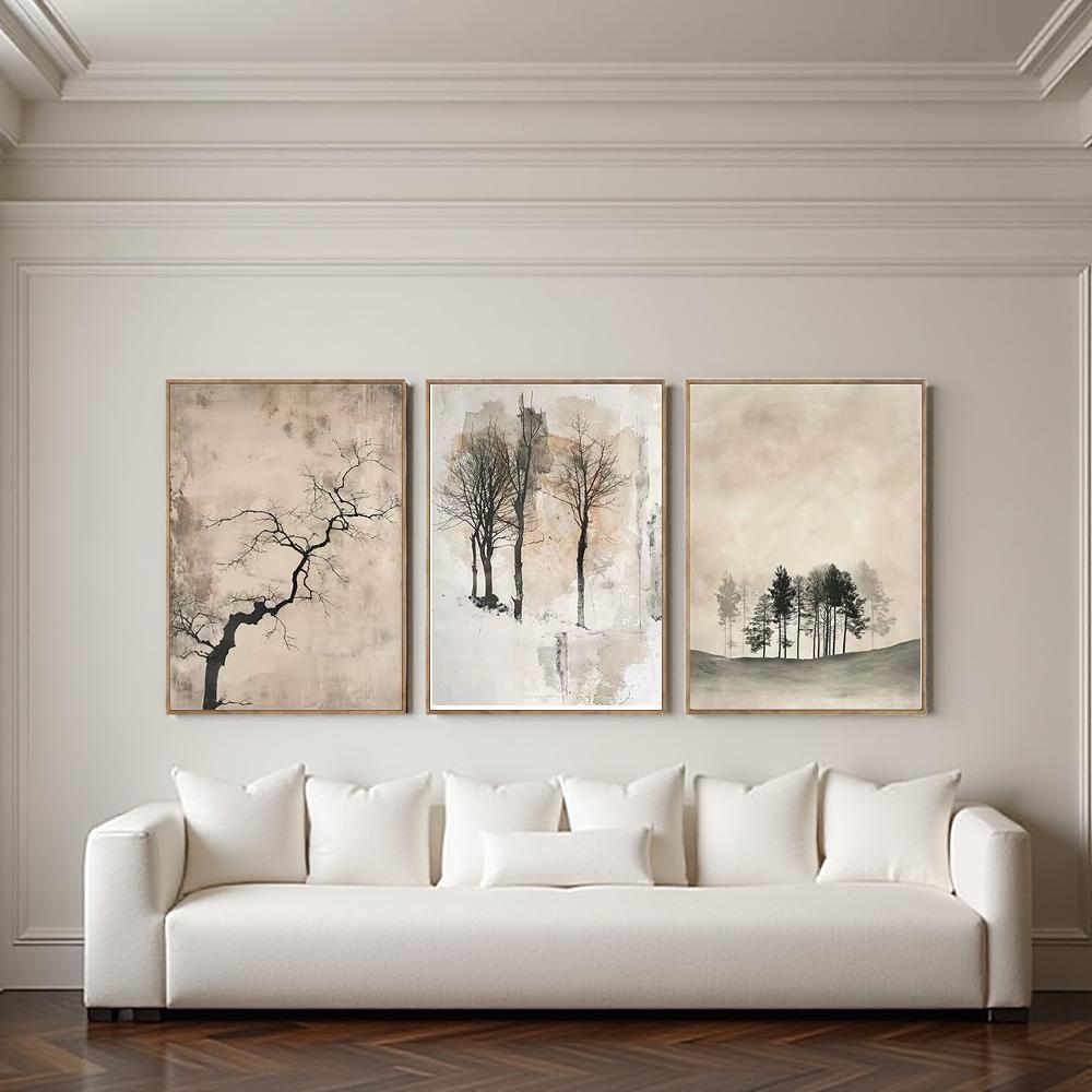 Scandi väggposter i canvas