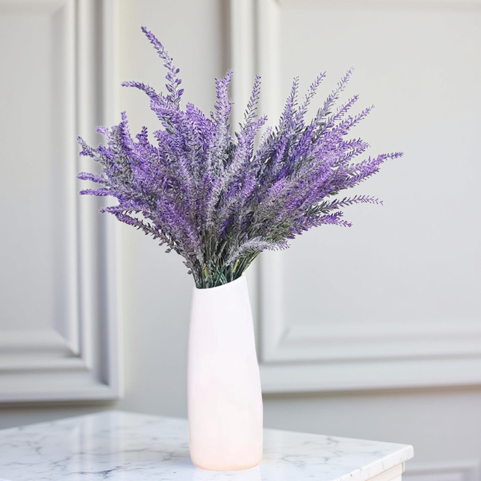 Lavendel Dekorativ Kvist 36cm