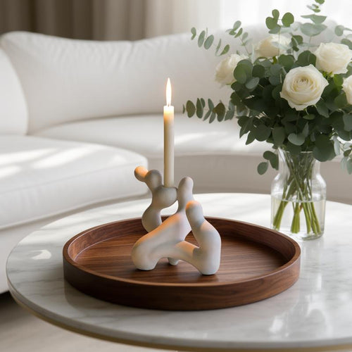 ARCO - ljusstake i keramik – stilren inredningsdetalj för hemmet