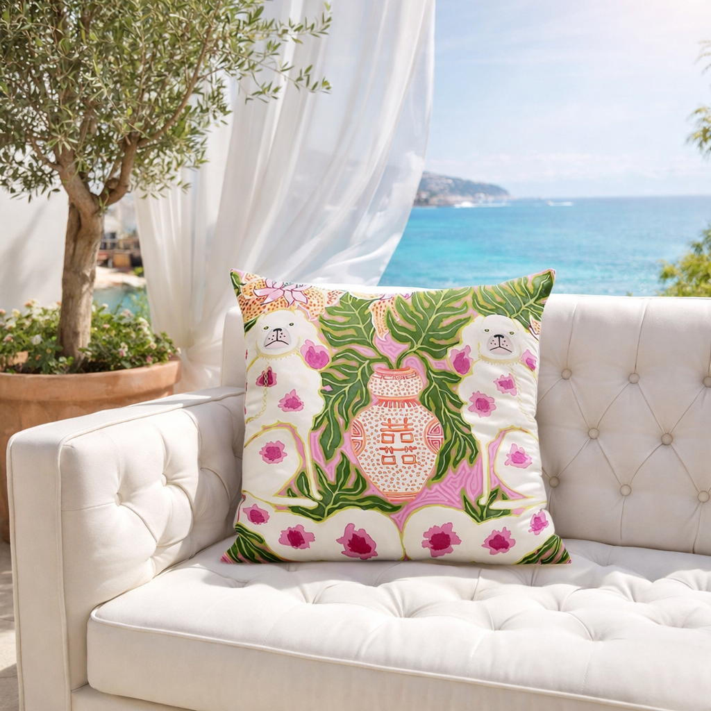 WILD GARDEN COLLECTION - Dekorativa kuddfodral med unika motiv – 45x45 & 50x50 cm