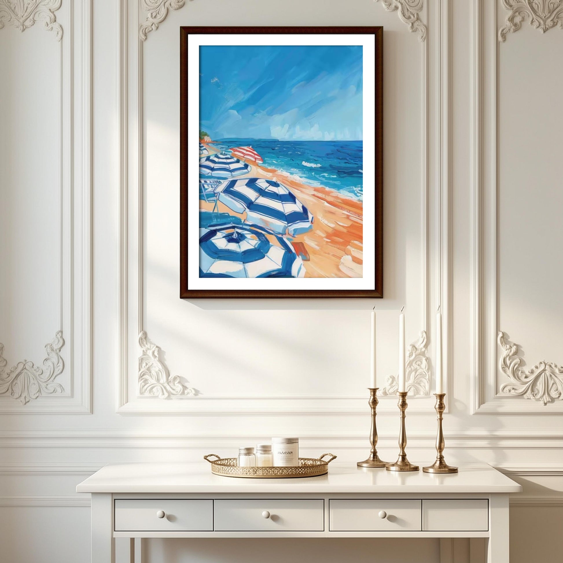 IBIZA - Canvas Tavla – Modern väggdekoration med somrig känsla