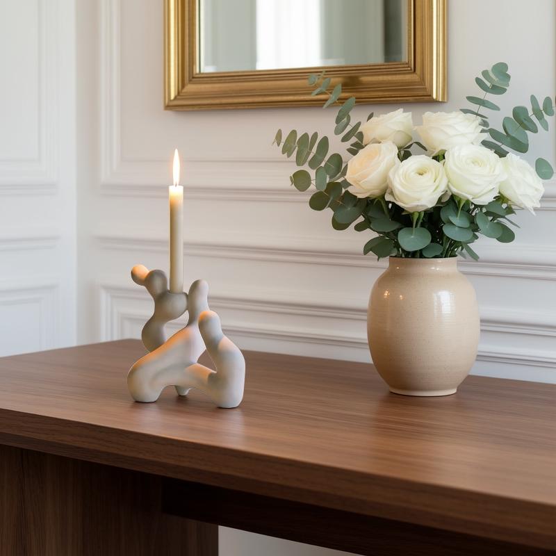 ARCO - ljusstake i keramik – stilren inredningsdetalj för hemmet