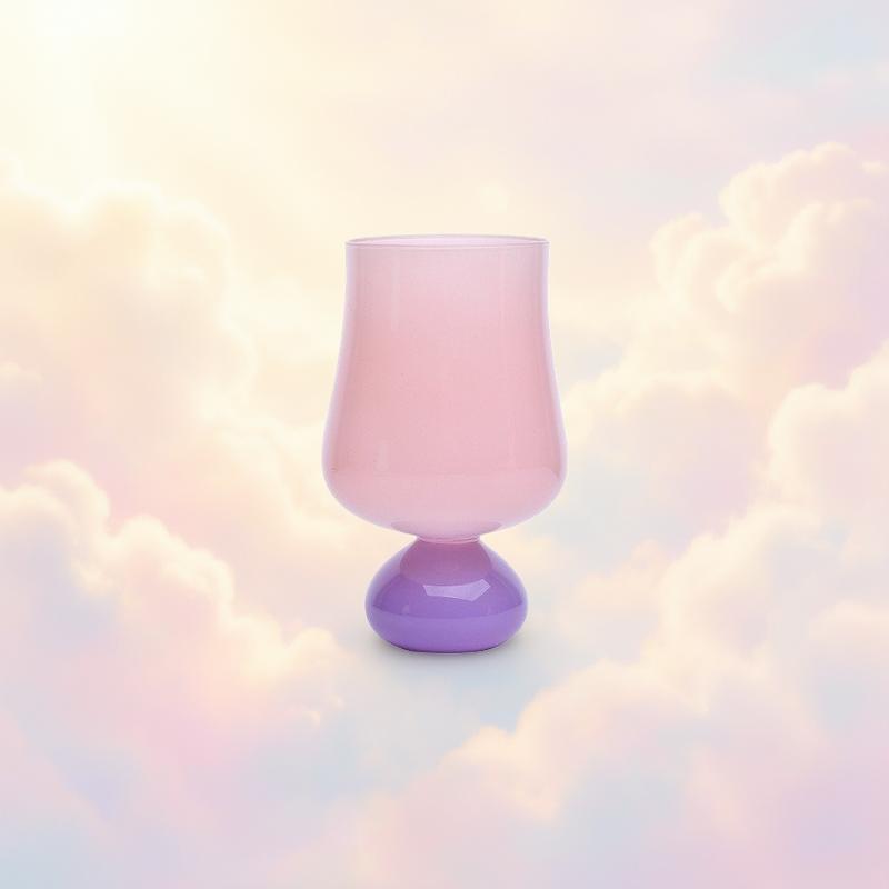 PASTEL POP - Pastellfärgade Dricksglas i Borosilikatglas – unika, eleganta och funktionella glas