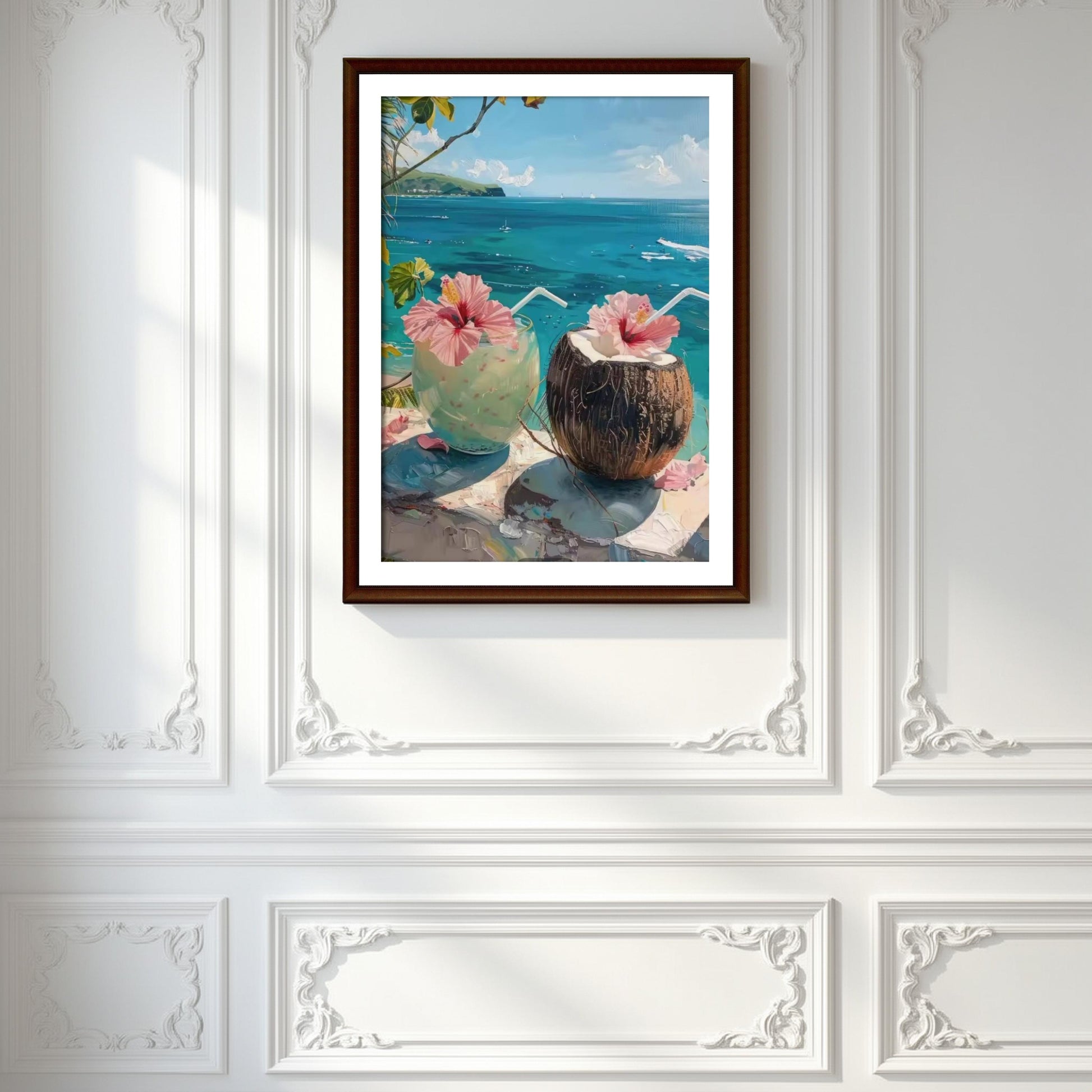 IBIZA - Canvas Tavla – Modern väggdekoration med somrig känsla